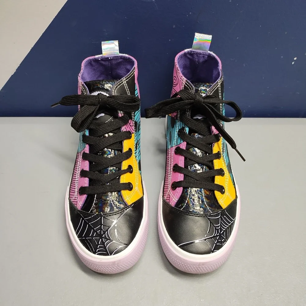 Ground Up Disney Nightmare Before Christmas Sneakers Womens US 6 Multi High Top‎